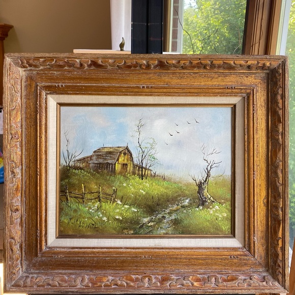 Other - Vintage original landscape oil painting